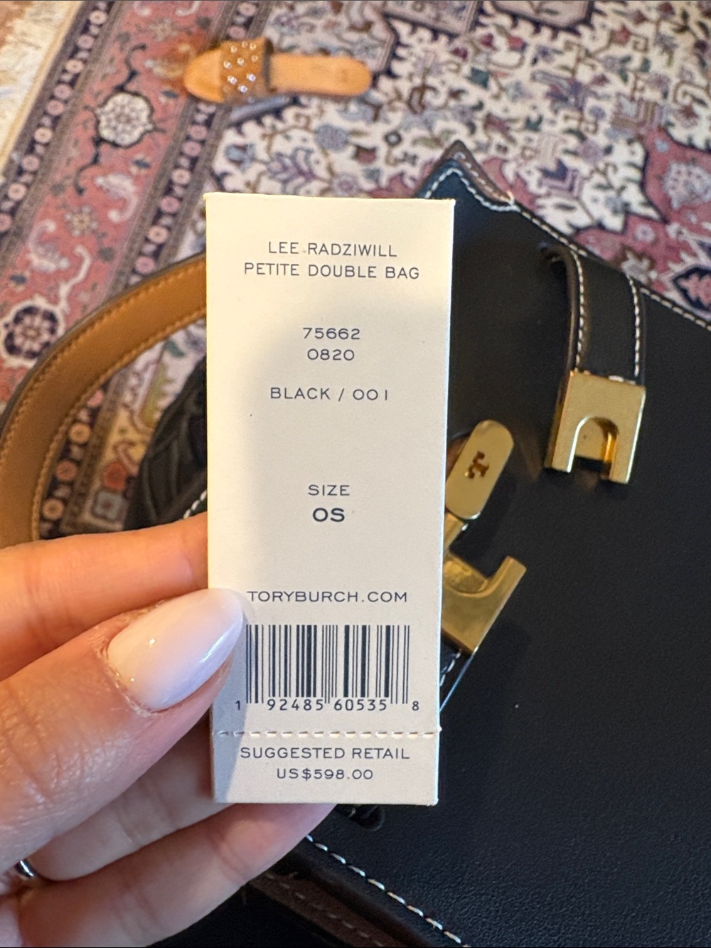 Tory Burch Lee Radziwill Petite Double Bag - Picture 4 of 7